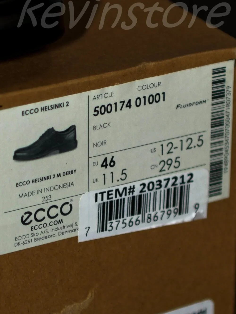 ECCO Men's Leather Helsinki‎ 2 Shoe